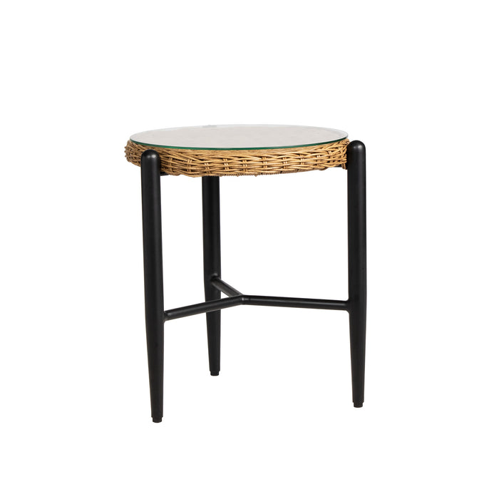 Lloyd Flanders Galloway 19" Round End Table