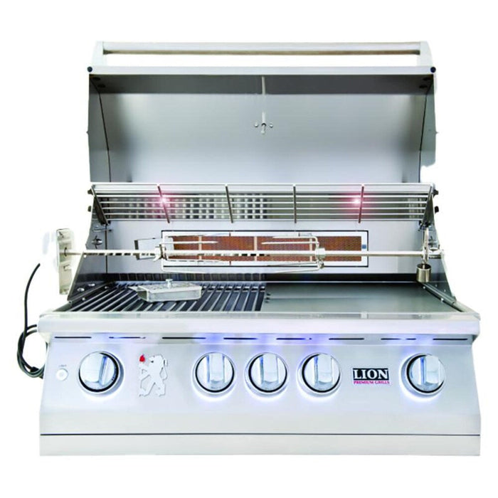 Lion L75000 32-Inch Stainless Steel Built-In Gas Grill