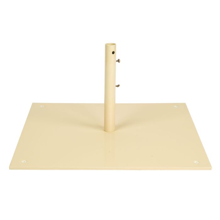 30" Square Market Umbrella Base in Almond