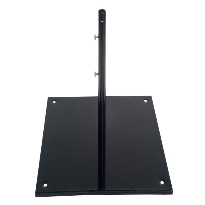 30" Square Market Umbrella Base in Black