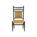 Lloyd Flanders Low Country Armless Dining Chair in Natural Finish, front view