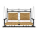 Lloyd Flanders Low Country Porch Swing in Natural Finish, front view