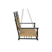 Lloyd Flanders Low Country Porch Swing in Natural Finish, side view
