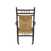 Lloyd Flanders Low Country Porch Rocker in Natural Finish, back view