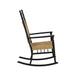 Lloyd Flanders Low Country Porch Rocker in Natural Finish, side view