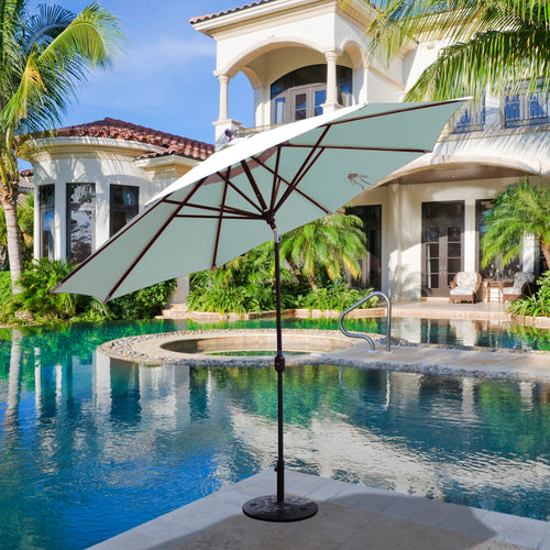 Galtech 11' Deluxe Auto Tilt Umbrella