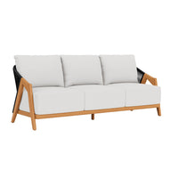 Sofa in Natural Teak Finish