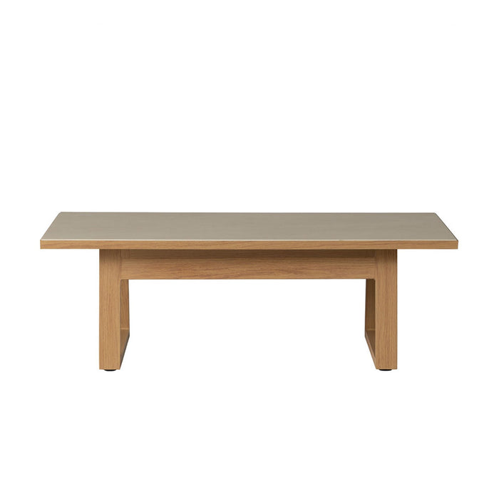 Lloyd Flanders Pursuit 48" Rectangular Cocktail Table in Toffee Cream Finish