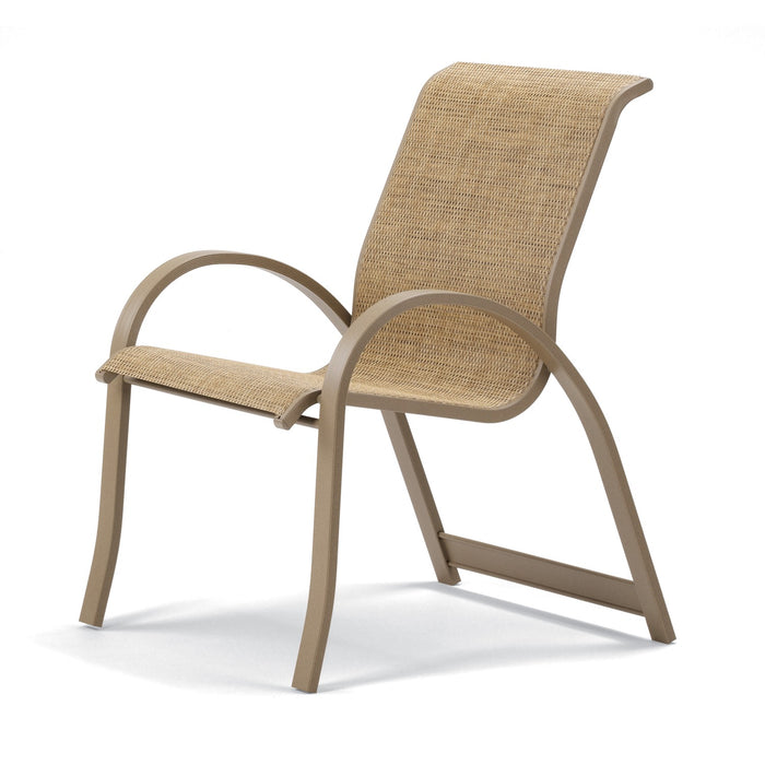 Telescope Casual Aruba Sling Stacking Arm Chair