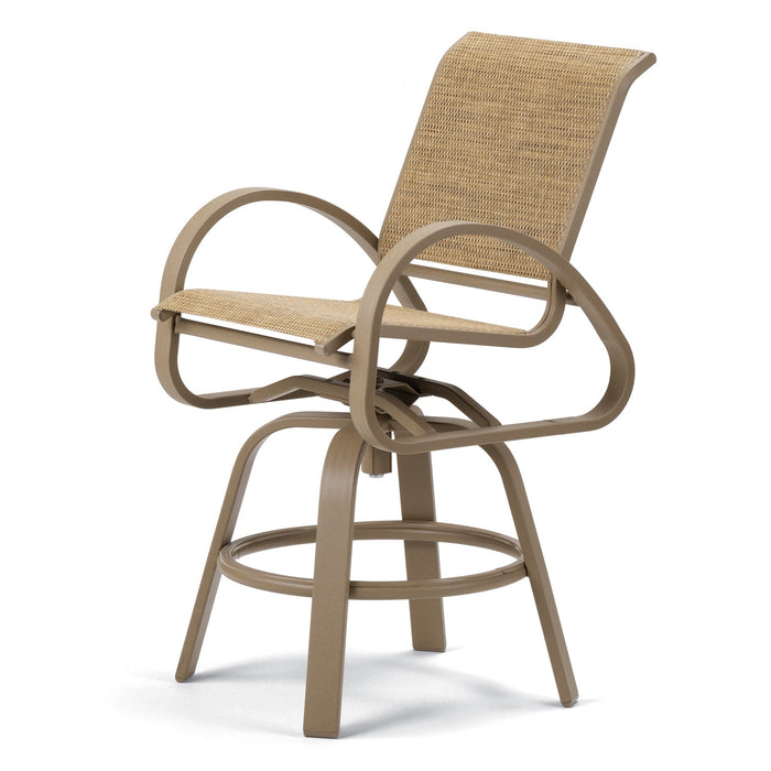 Telescope Casual Aruba Sling Balcony Height Swivel Café Chair