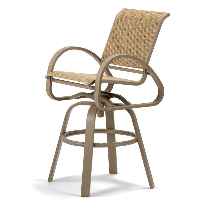 Telescope Casual Aruba Sling Bar Height Swivel Café Chair