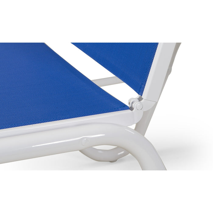 Telescope Casual Gardenella Sling Stacking Armless Chaise