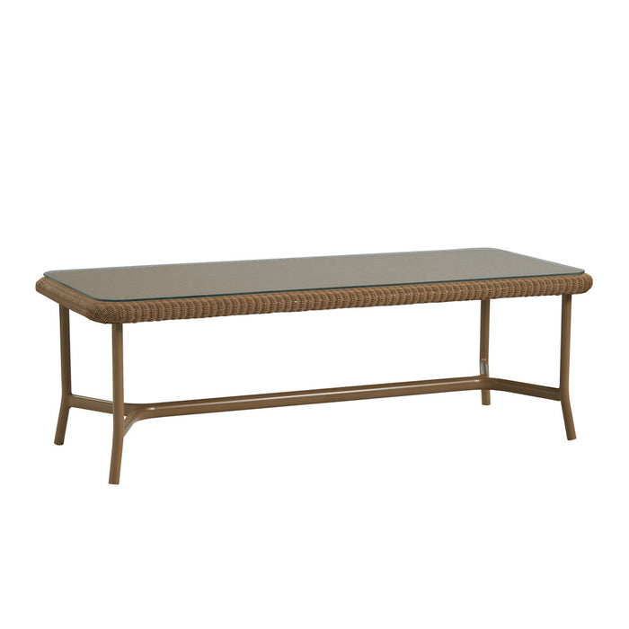 Lloyd Flanders Universal Loom 53" Rectangular Cocktail Table