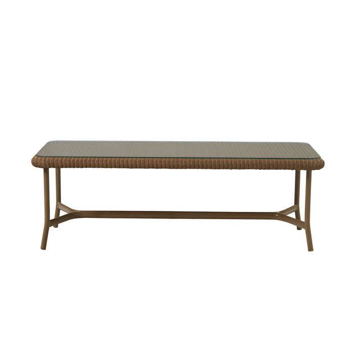 Lloyd Flanders Universal Loom 53" Rectangular Cocktail Table