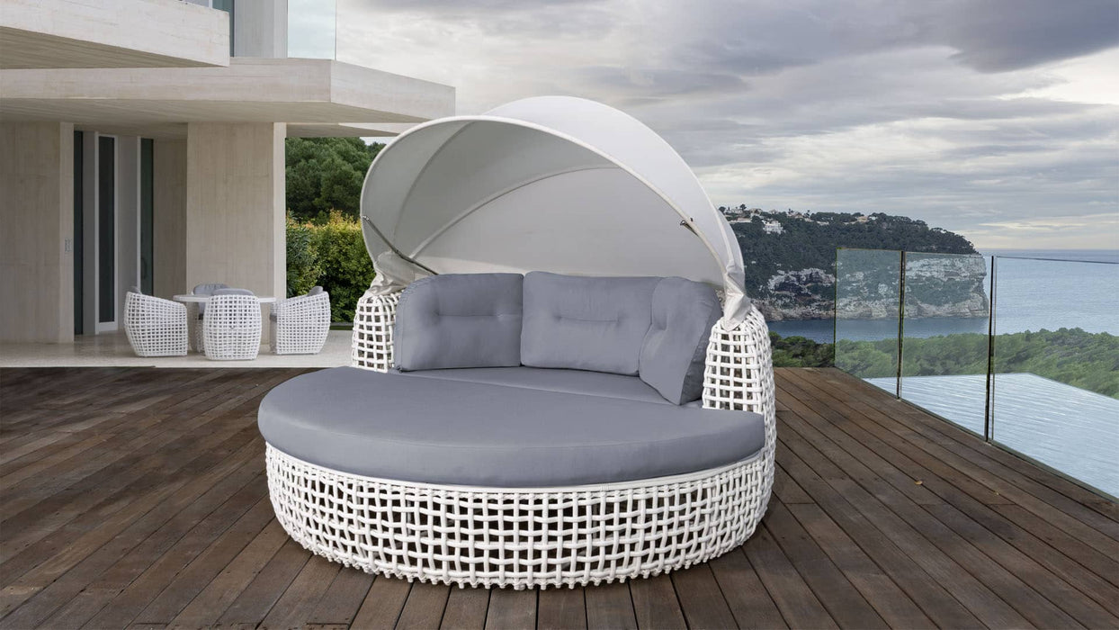 Skyline Design Dynasty Daybed with Canopy and Sunbrella Cushions