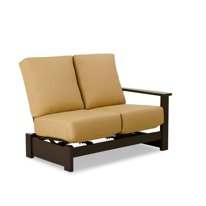 Telescope Casual Leeward Cushion Deep Seat Left Arm Hidden Motion Two-Seat Sectional w/ Polymer Arm