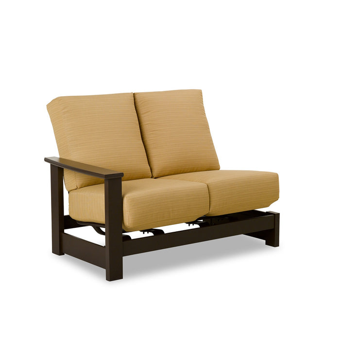 Telescope Casual Leeward Cushion Deep Seat 4-Piece L-Shape Sectional Set (Extended)