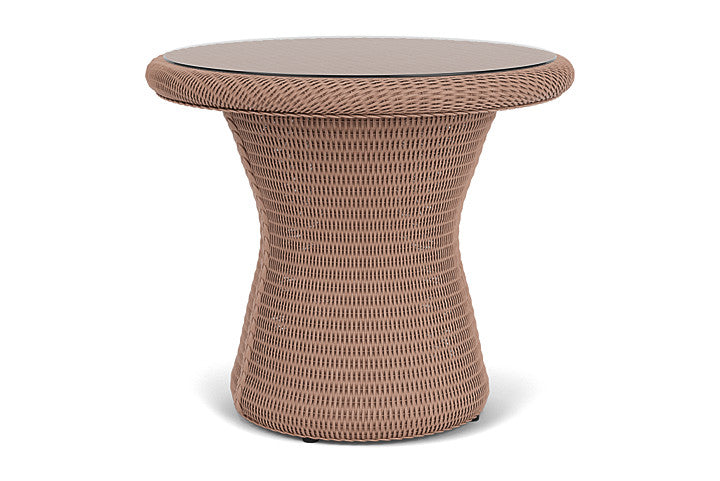 Lloyd Flanders Universal Loom 24" Round End Table