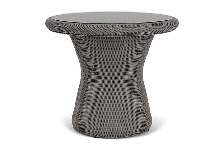 Lloyd Flanders Universal Loom 24" Round End Table