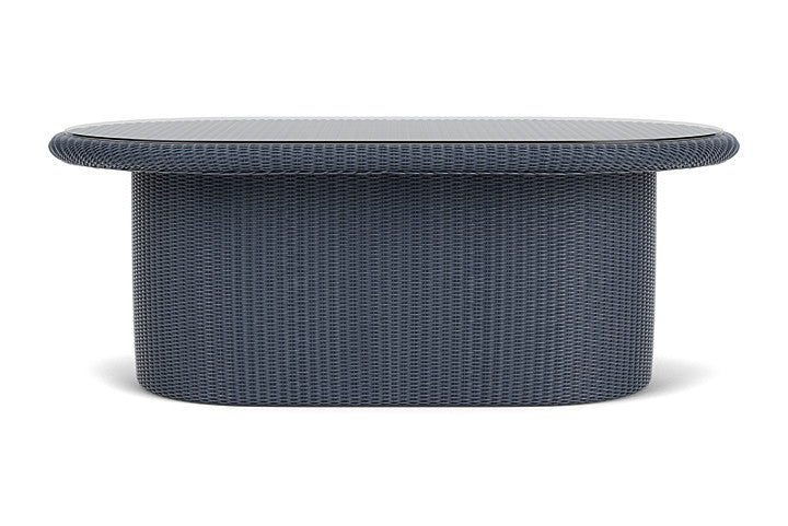 Lloyd Flanders Universal Loom 50" Oval Cocktail Table