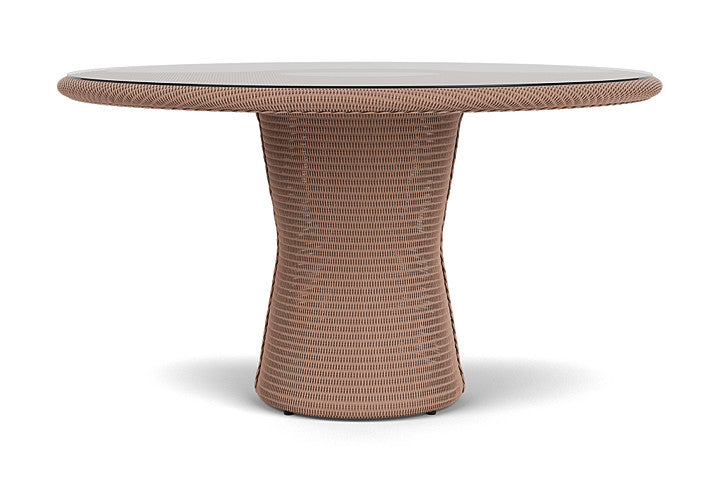 Lloyd Flanders Universal Loom 54" Round Pedestal Dining Table