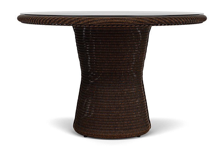 Lloyd Flanders Universal Loom 48" Round Pedestal Dining Table