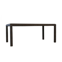 72" Rectangular Umbrella Dining Table