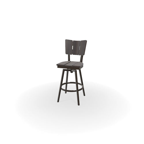 Telescope Casual Avant Rustic Polymer Balcony Height Armless Swivel Chair