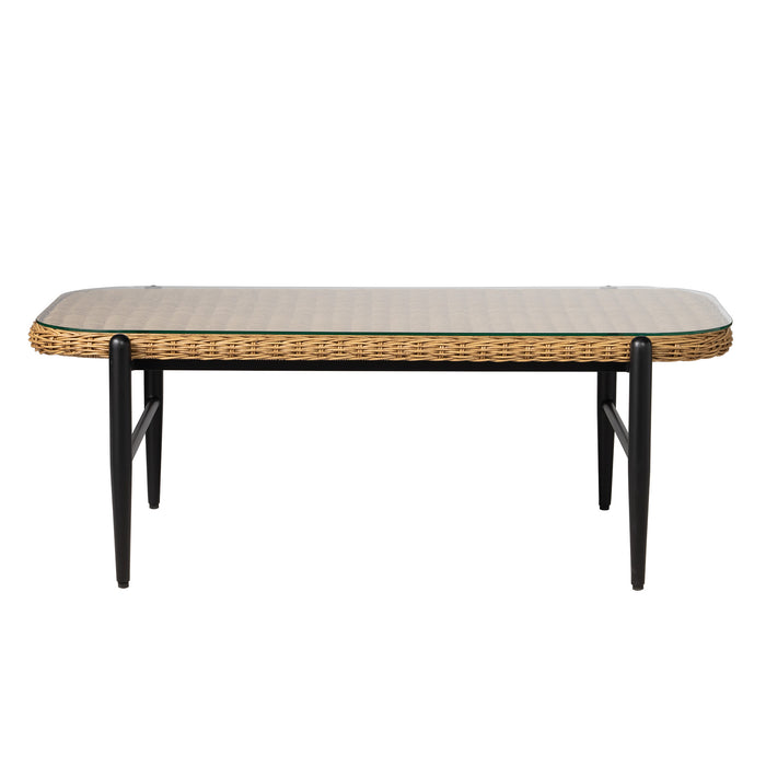 Lloyd Flanders Galloway 50" Rectangular Cocktail Table
