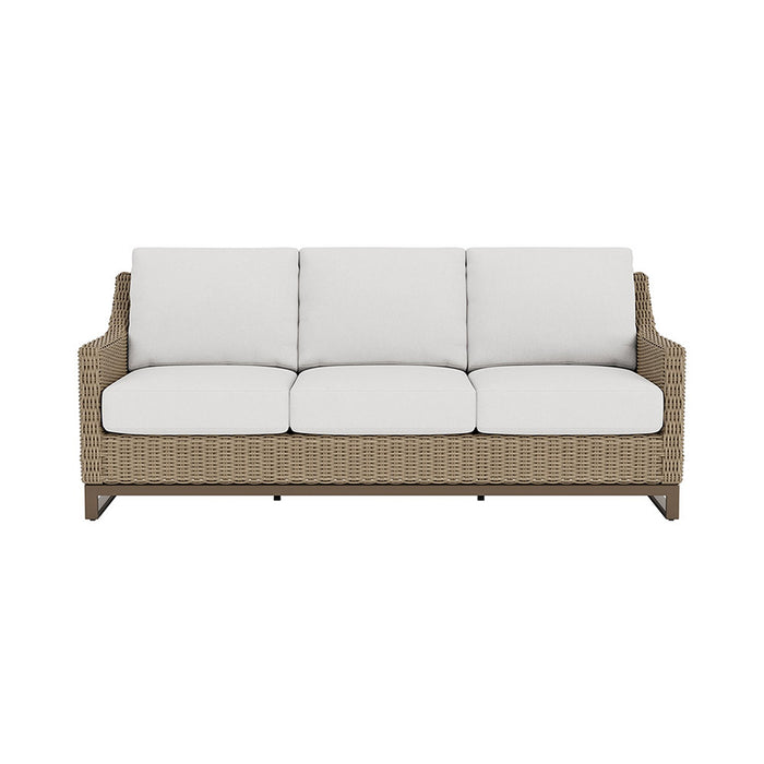 Lloyd Flanders Milan Sofa in Brushwood Finish