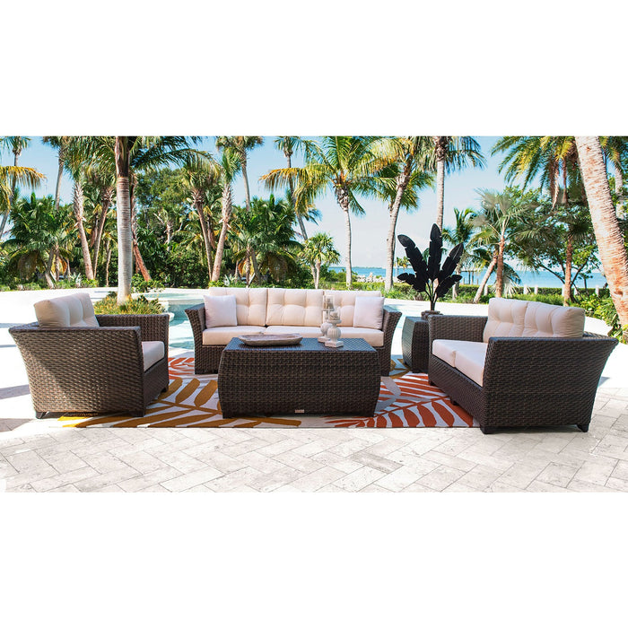 Samoa 5-Piece Seating Set with Cushion