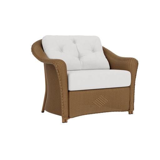 Lloyd Flanders Reflections Chair & a Half, three-quarter view