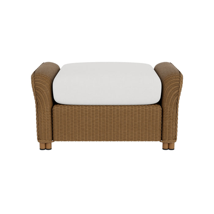 Lloyd Flanders Reflections Ottoman, front view