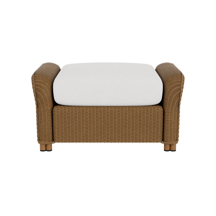 Lloyd Flanders Reflections Ottoman, back view