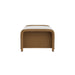 Lloyd Flanders Reflections Large Ottoman, side view