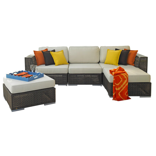 Pelican Reef Atlantis 5-Piece Modular Sectional Set