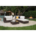 Atlantis Modular Armless Chair in a Pelican Reef Atlantis collection setting