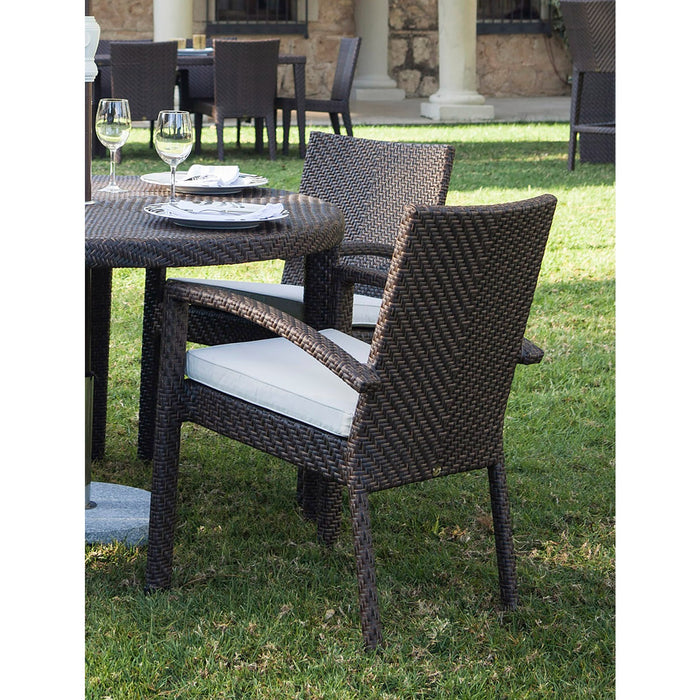 Atlantis Stackable Set of 2 Armchairs