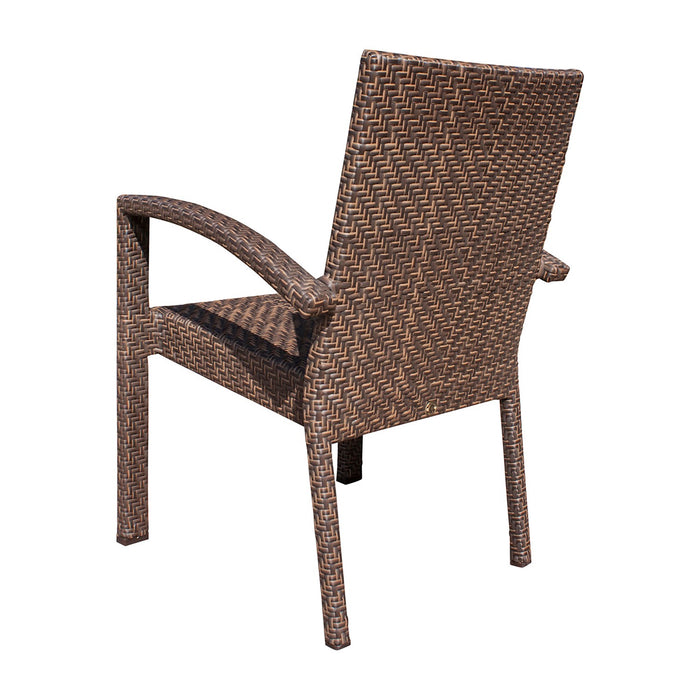 Atlantis Stackable Set of 2 Armchairs