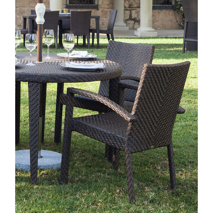 Atlantis Stackable Set of 2 Armchairs