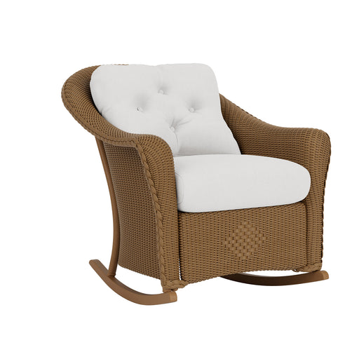 Lloyd Flanders Reflections Lounge Rocker, three-quarter view