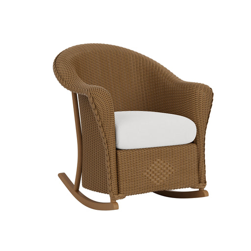 Lloyd Flanders Reflections Porch Rocker, three-quarter view