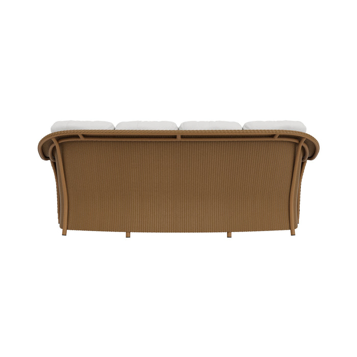 Lloyd Flanders Reflections Crescent Sofa, back view