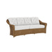 Lloyd Flanders Reflections Crescent Sofa, three-quarter view