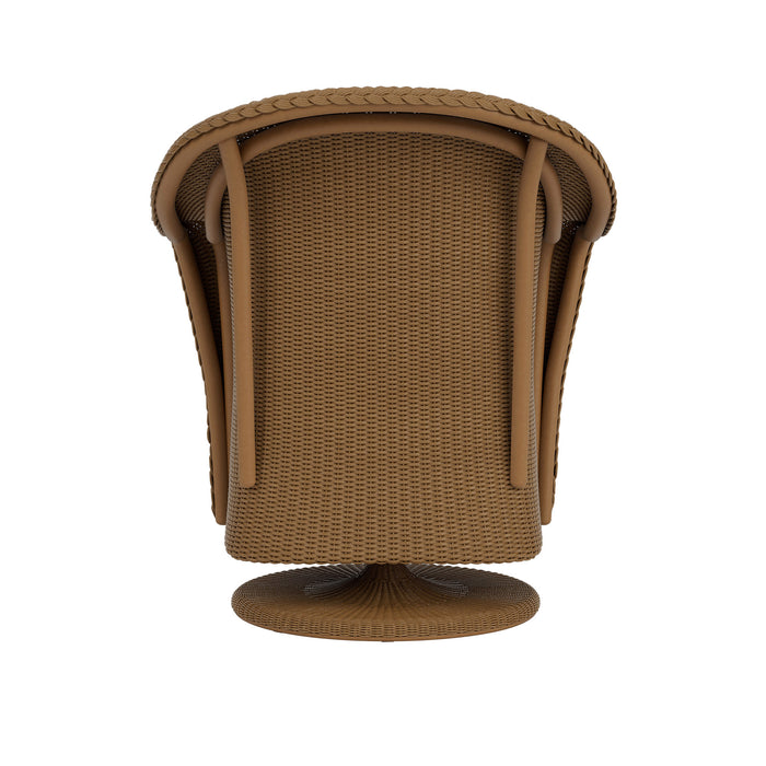 Lloyd Flanders Reflections Swivel Rocker Dining Armchair, back view