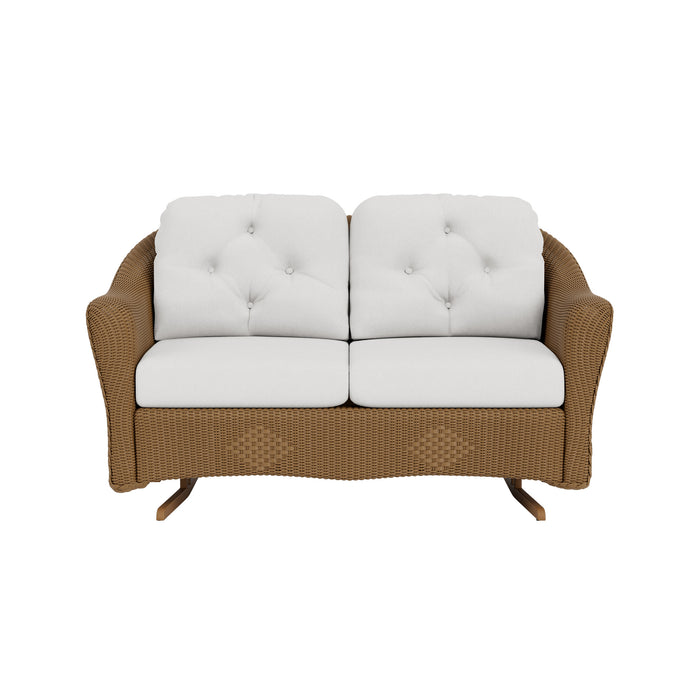 Lloyd Flanders Reflections Loveseat Glider, front view