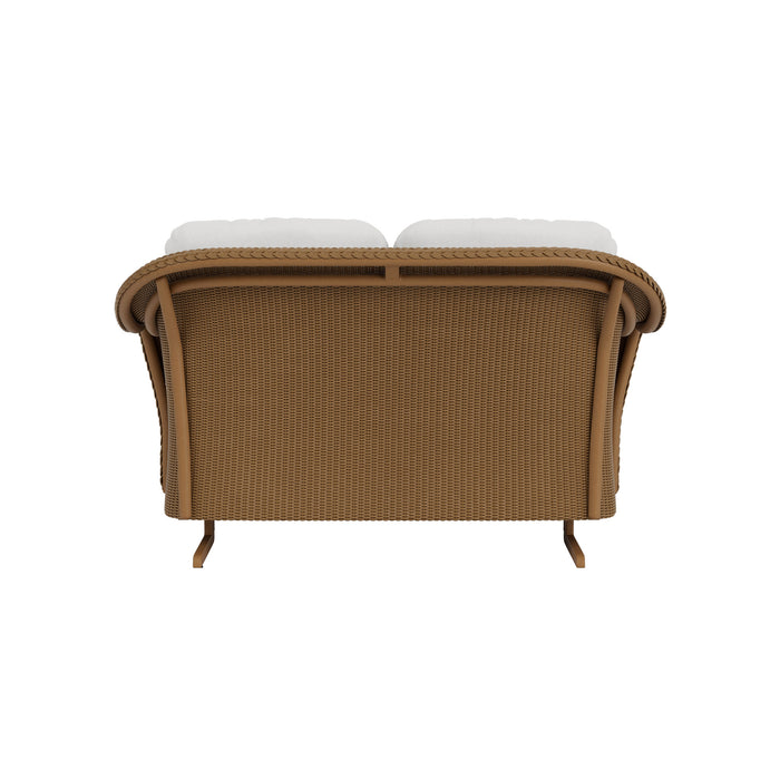 Lloyd Flanders Reflections Loveseat Glider, back view