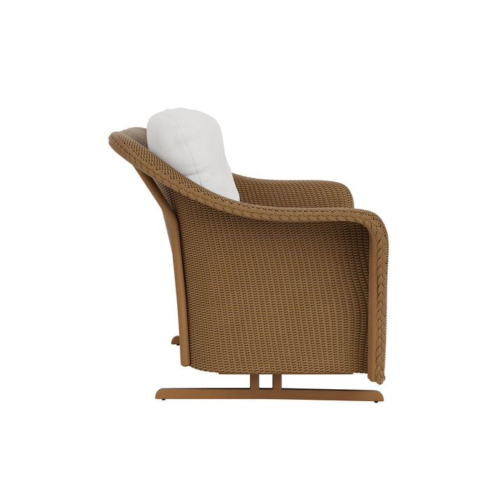 Lloyd Flanders Reflections Loveseat Glider, side view