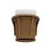 Lloyd Flanders Reflections Swivel Glider Lounge Chair, back view