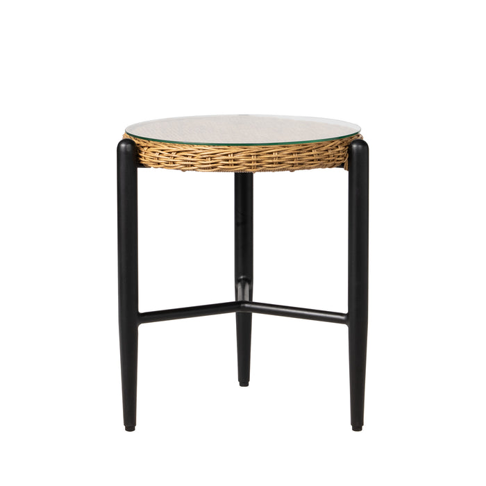 Lloyd Flanders Galloway 19" Round End Table